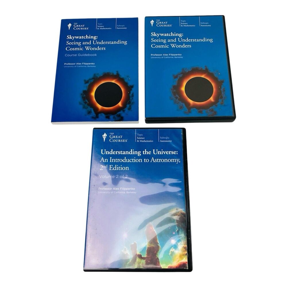 The Great Courses Skywatching : Cosmic Wonders & Volume 2 Universe Astronomy